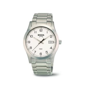 Boccia Uhr für Herren 3619-01 mit Datumsanzeige