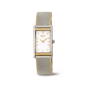 Boccia Damen Uhr 3304-02 Titan goldplattiert