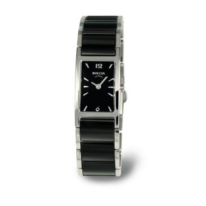 Boccia Uhr für Damen 3201-02 Titan/Keramik