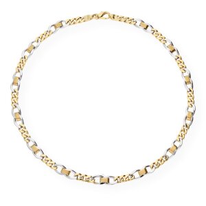 JuwelmaLux Halskette 585/000 (14 Karat) Gold- und Weißgold JL15-05-0001