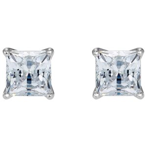 Swarovski Ohrstecker 5509936 Attract, weiss, Rhodiniert