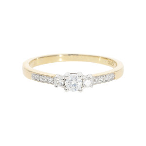 Ring Gold 585 Brillanten JL10-07-0137 JuwelmaLux