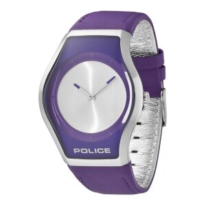 Police Damen Uhr PL.12096JS/04A Leder lila
