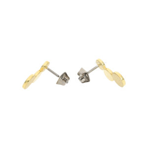 Boccia Ohrstecker 05040-02 Titan vergoldet