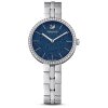 Swarovski Damen Uhr 5517790 Cosmopolitan, Metallarmband, blau, Edelstahl