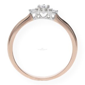Ring Rotgold 585 Brillanten JL10-07-1411 JuwelmaLux