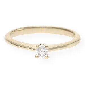 JuwelmaLux Ring 585 Gelbgold mit Brillant JL10-07-1416
