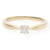 JuwelmaLux Ring 585/000 (14 Karat) Gelbgold mit Brillant JL10-07-1390 52