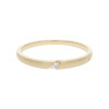 JuwelmaLux Ring 585 Gelbgold mit Brillant JL10-07-1380
