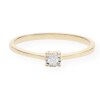 JuwelmaLux Ring 585/000 (14 Karat) Gelbgold mit Brillant JL10-07-1422 52