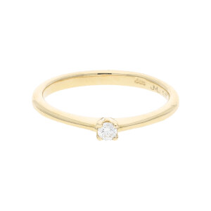 JuwelmaLux Ring 585 Gelbgold mit Brillant JL10-07-1413
