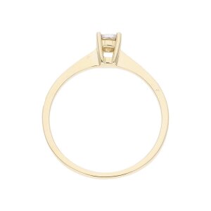 JuwelmaLux Ring 585 Gold mit Brillant JL10-07-1595