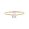 JuwelmaLux Ring 585/000 (14 Karat) Gold mit Brillant JL10-07-1595