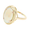 Ring 585/000 (14 Karat) Gold mit Opal getragen 25032155