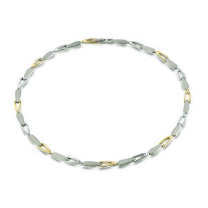 Boccia Collier 08039-02 Titan Gold plattiert