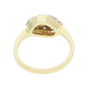 Ring Gold 585 Brillant Second Hand 25032172 getragen