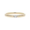 JuwelmaLux Ring 585 Gold- und Weißgold mit Brillant JL10-07-1909