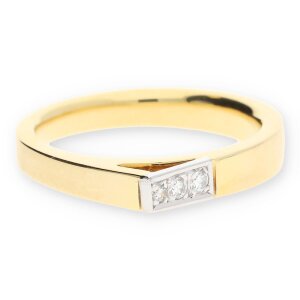 JuwelmaLux Ring 750/000 (18 Karat) Gold mit Brillanten...