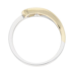 JuwelmaLux Ring 585 Gold- und Weißgold mit Brillant JL10-07-1932