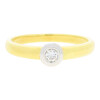 JuwelmaLux Ring 333/000 (8 Karat) Bicolor mit Zirkonia JL30-07-0945 54