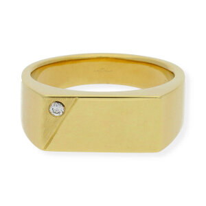JuwelmaLux Ring 333/000 (8 Karat) Gold mit Brillant JL30-07-0912