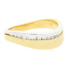 JuwelmaLux Ring 333/000 (8 Karat) Bicolor mit Zirkonia JL30-07-0933 54