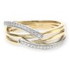 JuwelmaLux Ring 333 Gold- und Weißgold mit Zirkonia JL10-07-1706
