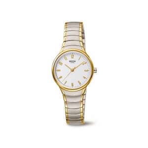Boccia Damen Uhr 3319-02 Titan vergoldet