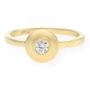JuwelmaLux Ring 333/000 (8 Karat) Gold mit synth. Zirkonia JL30-07-0974