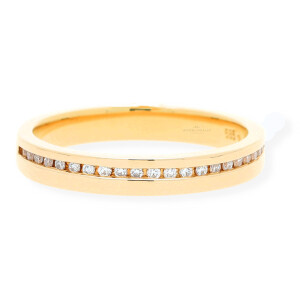 JuwelmaLux Ring 585/000 (14 Karat) Gold mit Brillanten JL10-07-1970 56
