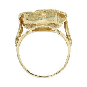 Opal Ring 585/000 (14 Karat) Gold aus zweiter Hand, getragen