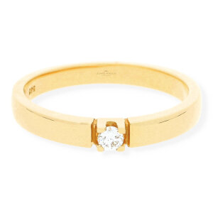 Ring Gold 585 Brillant JL10-07-1973 JuwelmaLux