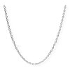 JuwelmaLux Halskette 925/000 Sterling Silber rhodiniert Anker JL18-05-0278 50 cm