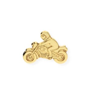 JuwelmaLux Motorrad Einzel-Ohrstecker 333 Gold JL14-06-0171