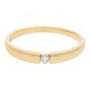 JuwelmaLux Ring 585/000 (14 Karat) Gold mit Brillant JL10-07-1969