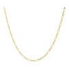 JuwelmaLux Halskette 585/000 (14 Karat) Gold Figaro JL39-05-0099 45 cm
