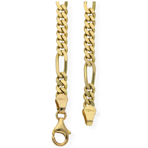 Halskette Figaro 585/000 (14 Karat) Gold 25320313
