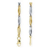 JuwelmaLux Halskette 585/000 (14 Karat) Weiß- und Gelbgold JL25-05-0089