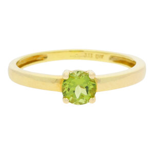 JuwelmaLux Ring 333/000 (8 Karat) Gold mit Peridot...