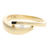 JuwelmaLux Ring 333/000 (8 Karat) Gold mit synth. Zirkonia JL10-07-2021