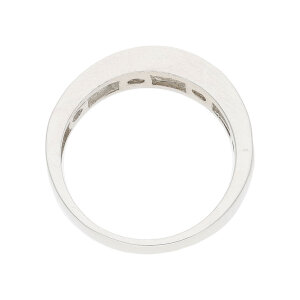 JuwelmaLux Ring 925/000 Sterling Silber mit synth. Zirkonia JL10-07-2012
