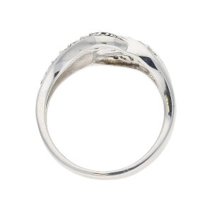 JuwelmaLux Ring 925/000 Sterling Silber mit synth. Zirkonia JL30-07-1141