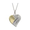 JuwelmaLux Herz Anhänger 925/000 Sterling Silber vergoldet JL20-02-0657
