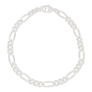 JuwelmaLux Armband 925 Silber Figaro JL18-03-0310