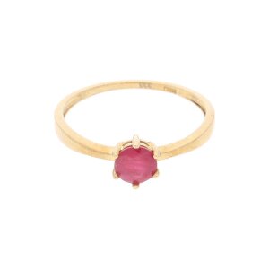 JuwelmaLux Ring 333/000 (8 Karat) Gold mit Rubin...