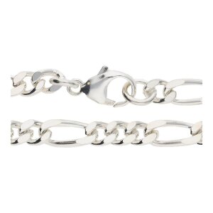 JuwelmaLux Kette für Herren Figaro 925 Silber...