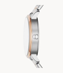 Fossil Damenarmbanduhr BQ3568 Lexie Luther Edelstahl, Bicolor