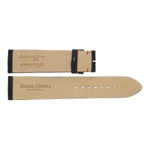 Bruno Söhnle Uhrenband 61-50270-122 Leder schwarz 22 mm
