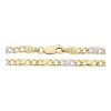 Gardena Halskette 750/000 (18 Karat) Gold und Weißgold Second Hand, getragen