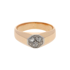 Ring Roségold 585 Brillanten Second Hand 25320423...